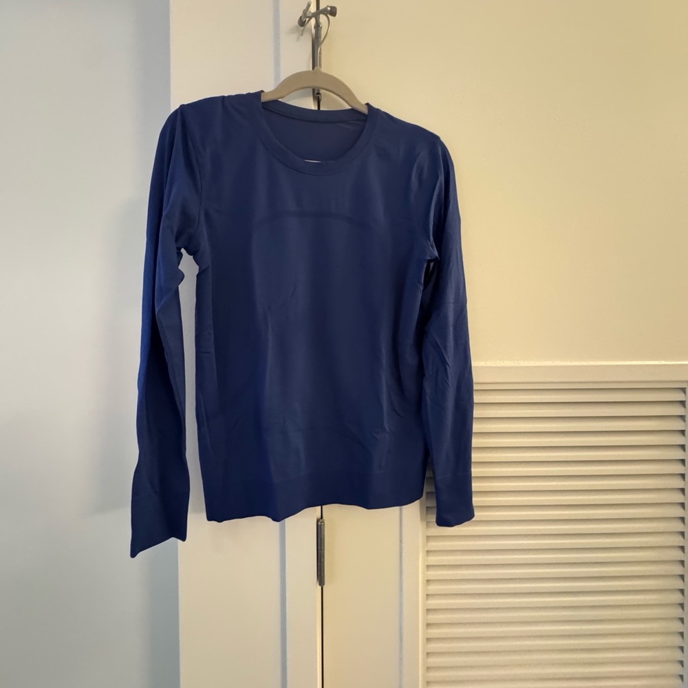 Lululemon Athletica Blue Swiftly Relaxed Long Sleeve